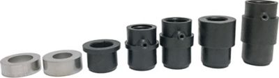 Image showing  15x6-6 4PR SU05 Universal Fit Lawn and Garden Tire Assembly on 6x4.5 Wheel with Universal Bushing Kits