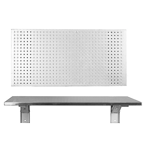 The Quick Bench Wall-Mounted Space-Saving Workbench, QBAUTO