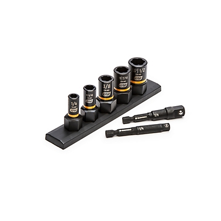 Crescent 1/2 in. Drive Metric Assorted Hex Bit Impact Socket Set, 7 pc. at  Tractor Supply Co.