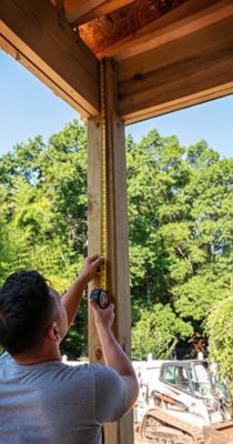 Image showing 5 th Crescent LUFKIN 1-3/16 in. x 35 ft. Control Series Yellow Clad Tape Measure