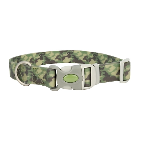 Retriever Adjustable Waterproof Dog Collar, Camo