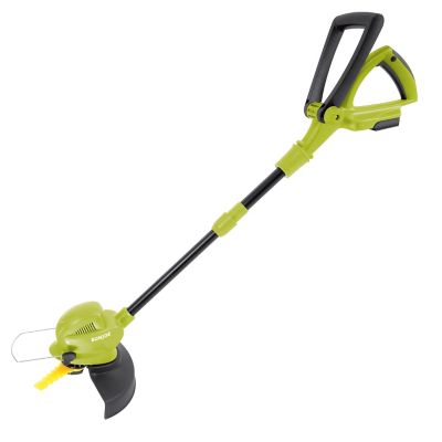 Image showing 6 th Sun Joe iON+ SharperBlade 10 in. 24V Straight Shaft Cordless Stringless Lawn Trimmer, Battery and Charger Not Included