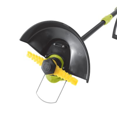 Image showing 7 th Sun Joe iON+ SharperBlade 10 in. 24V Straight Shaft Cordless Stringless Lawn Trimmer, Battery and Charger Not Included