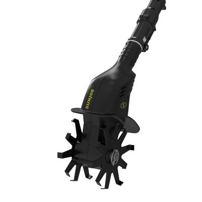 Image showing 7 th Sun Joe 4.25 in. 24V iON+ Cordless Garden Tiller and Cultivator Kit with 2.0-Ah Battery and Charger
