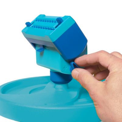 Image showing  4,250 sq. ft. 20-Nozzle Max Coverage Adjustable Gear Driven Oscillating Sprinkler on Sled Base