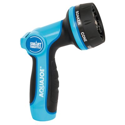 Image showing  7-Pattern Heavy-Duty Indestructible Metal Multi-Function Adjustable Hose Nozzle with Smart Throttle