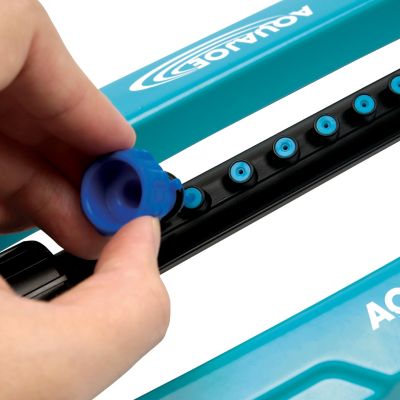 Image showing  3,600 sq. ft. Indestructible Metal Base Oscillating Sprinkler with Adjustable Spray