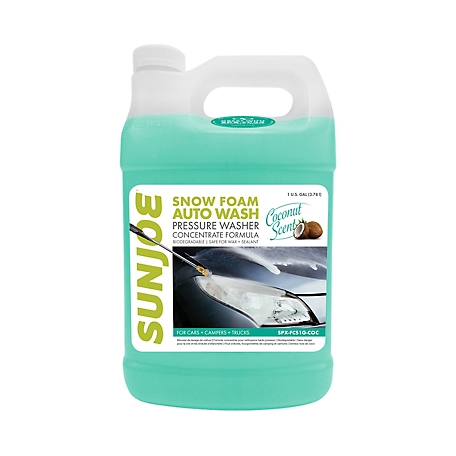 Sun Joe Premium Snow Foam Car Wash Soap and Cleaner