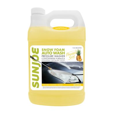 Image showing  128 oz. Premium Snow Foam Car Wash Soap and Cleaner, Pineapple