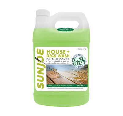 Image showing  128 oz. House and Deck All-Purpose Pressure Washer Rated Concentrated Cleaner, Clear
