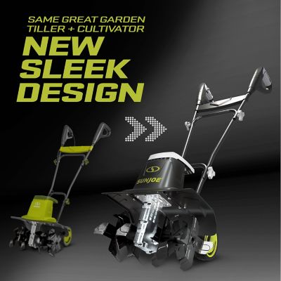 Image showing  16 in. 6-Tine Electric 13.5A Garden Tiller and Cultivator