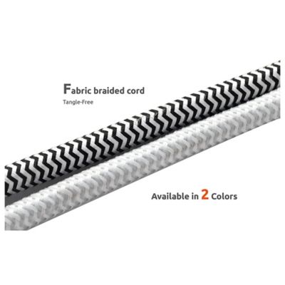 Image showing  3 Outlet 4 USB Ports Power Dock Surge Protector and 5-ft. Extension Cord, 4.8A USB