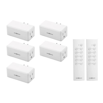 Link2Home Wireless Remote Control Light Switch Outlets, 100 ft. Range,  Unlimited Connections, Compact Side Plug at Tractor Supply Co.