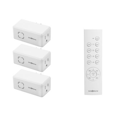 Link2home Wireless Remote Control Light Switch Outlets 100 Ft Range Countdown Timer And Random Function White Em Rf500w At Tractor Supply Co