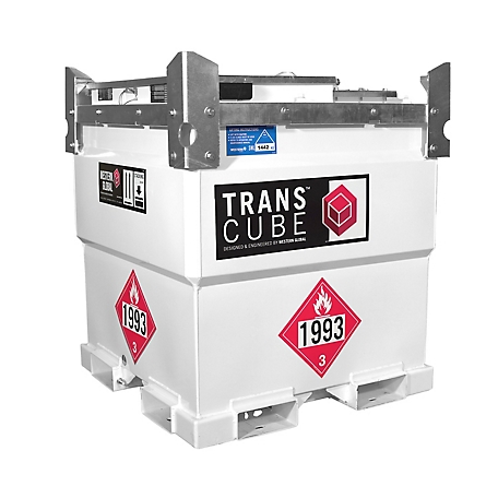 Western Global 10TCG: TransCube Transportable, Double Walled 251 US Gallon Diesel Storage Tank with Level Gauge