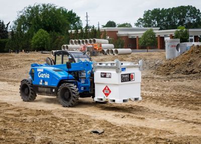 Image showing  10TCG: TransCube Transportable, Double Walled 251 US Gallon Diesel Storage Tank with Level Gauge