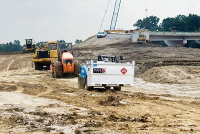 Image showing  20TCG: TransCube Transportable, Double Walled 552 US Gallon Diesel Storage Tank with Level Gauge
