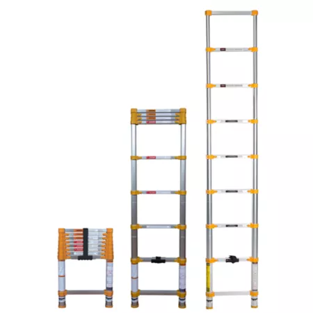 Xtend & Climb Aluminum Telescoping Extension Ladder 8.5 ft Capacity 250 lb Capacity ANSI Type Extension Ladders