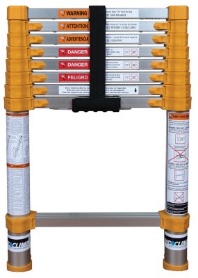 Image showing  8.5 ft. 250 lb. Capacity Telescoping Aluminum Extension Ladder, ANSI Type
