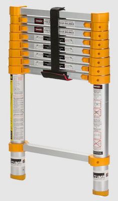 Image showing  8.5 ft. 250 lb. Capacity Telescoping Aluminum Extension Ladder, ANSI Type