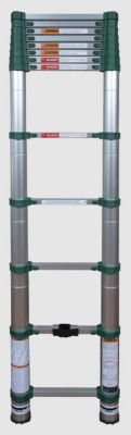 Image showing  12.5 ft. 300 lb. Capacity Aluminum Telescoping Extension Ladder, ANSI Type IA Duty Rating