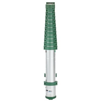 Image showing 6 th Xtend & Climb 12.5 ft. 300 lb. Capacity Aluminum Telescoping Extension Ladder, ANSI Type IA Duty Rating