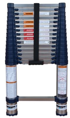 Image showing  15.5 ft. 250 lb. Capacity Telescoping Aluminum Extension Ladder, ANSI Type I