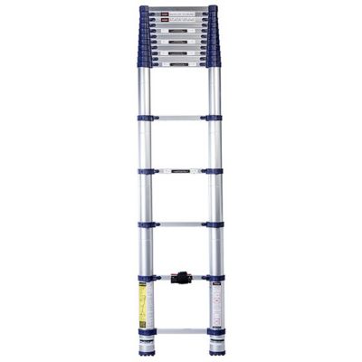 Image showing  15.5 ft. 250 lb. Capacity Telescoping Aluminum Extension Ladder, ANSI Type I