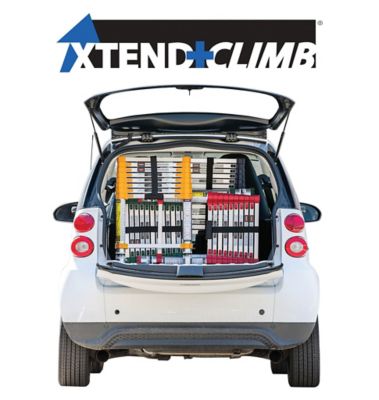 Image showing 10 th Xtend & Climb 15.5 ft. 250 lb. Capacity Telescoping Aluminum Extension Ladder, ANSI Type I