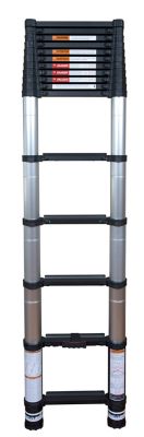 Image showing  15.5 ft. 300 lb. Capacity Telescoping Aluminum Extension Ladder, ANSI Type IA