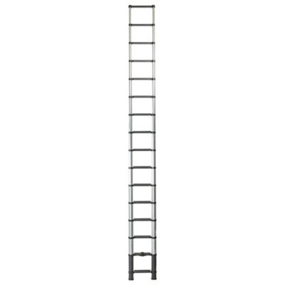 Image showing 6 th Xtend & Climb 15.5 ft. 300 lb. Capacity Telescoping Aluminum Extension Ladder, ANSI Type IA
