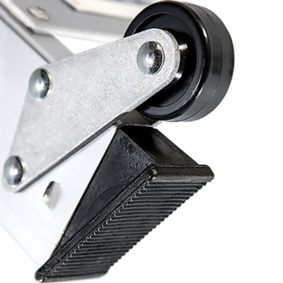 Image showing  WT 3-Step Heavy Duty Aluminum Step Ladder with Handrail, ANSI Type IAA 375 lbs. Duty Rating