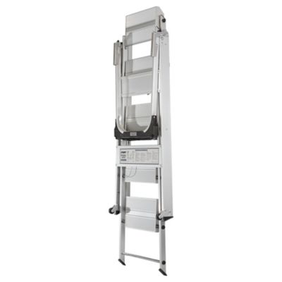 Image showing  375 lb. Capacity Heavy-Duty Aluminum 5-Step Ladder with Handrail, ANSI Type IAA