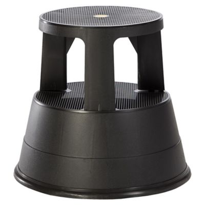 Xtend & Climb 300 lb. Capacity Plastic 2-Step Step Stool, ANSI Type IA Duty Rating, Black
