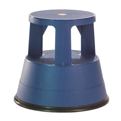 Xtend & Climb 2-Step Blue Plastic Step Stool with 300 lbs. Load Capacity ANSI Type IA Duty Rating