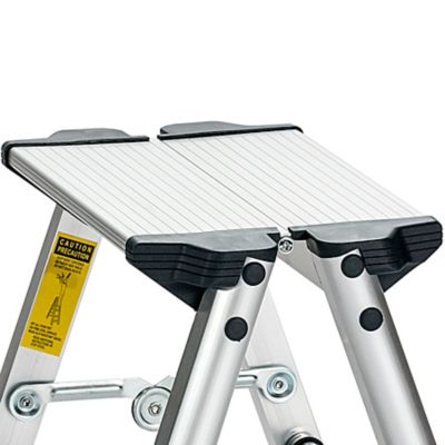 Image showing  1-Step Ultra Lightweight Foldable Aluminum Step Stool - ANSI Type II - 225 lbs. Load Capactity