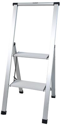 Xtend & Climb 2-Step Ultralight Aluminum Step Stool - ANSI Type I - 250 lbs. Load Capacity