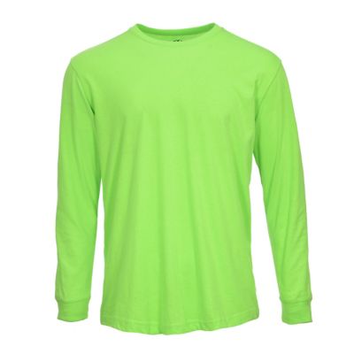 Image showing  Men's Jersey Crew Neck Long-Sleeve T-Shirt