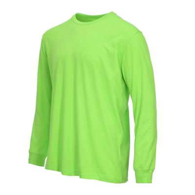 Image showing  Men's Jersey Crew Neck Long-Sleeve T-Shirt
