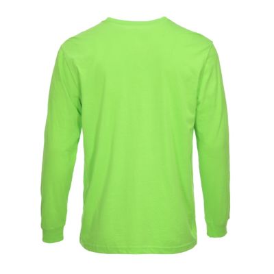 Image showing  Men's Jersey Crew Neck Long-Sleeve T-Shirt