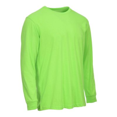 Image showing  Men's Jersey Crew Neck Long-Sleeve T-Shirt