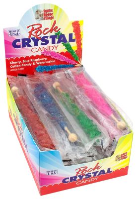 Squire Boone Village Rock Candy Sticks, Assorted Flavors