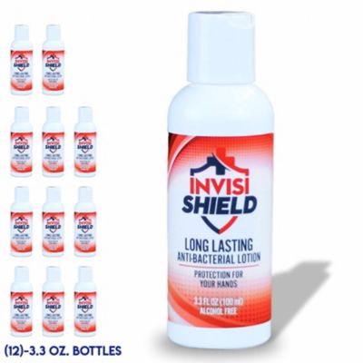 InvisiShield Long Lasting Hand Sanitizer and Moisturizing Lotion, 3.3 oz., 12 ct.