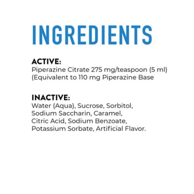 Image showing  Liquid Dewormer for Removal of Roundworms for Dogs and Cats, 8 oz.