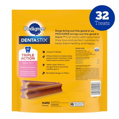 Image showing  Bacon and Chicken Flavor Dental Bone Dog Treats, Large, 32 ct.