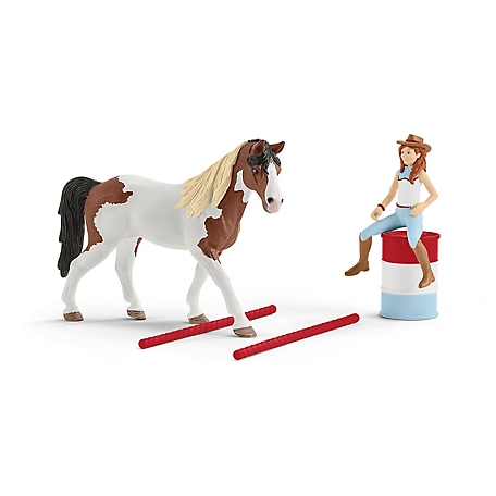 Schleich - 42027 - Figurine - Accessoire - Set Equitation - Course