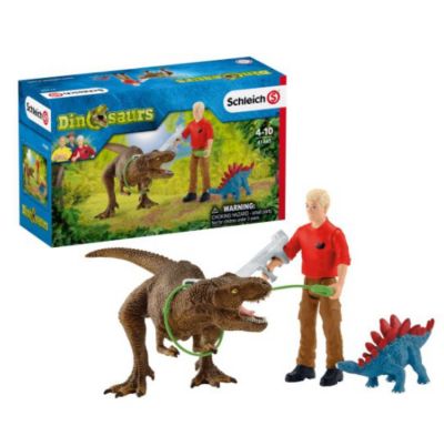 Image showing 7 th Schleich Tyrannosaurus Rex Attack Playset