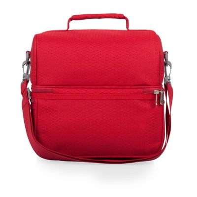 Image showing 3 th Oniva 8-Can Pranzo Personal Insulated Lunch Cooler Bag, 11 in. x 7.5 in. x 12 in.