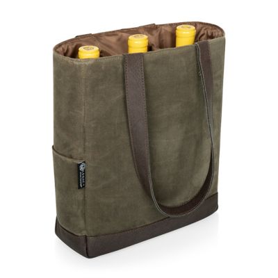 Image showing  3-Bottle Insulated Wine Cooler Bag