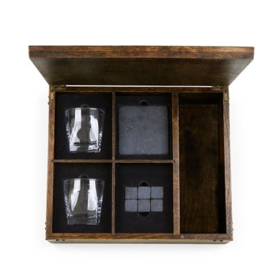 Image showing  Whiskey Box Gift Set, Oak